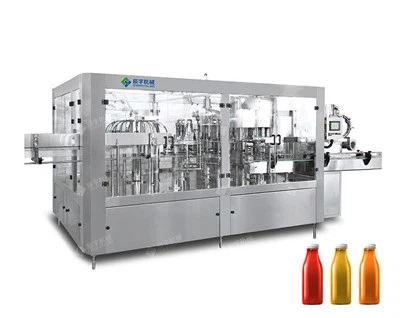 Stroj za polnjenje in zapiranje sokov